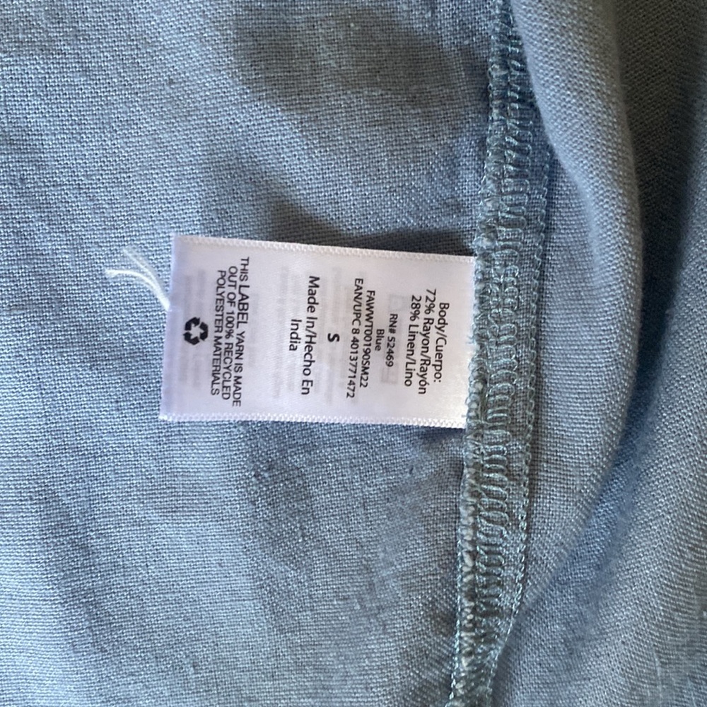 Free assembly chambray button down - Picture 3 of 4